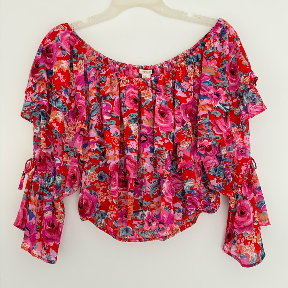 Forever 21 Floral Top